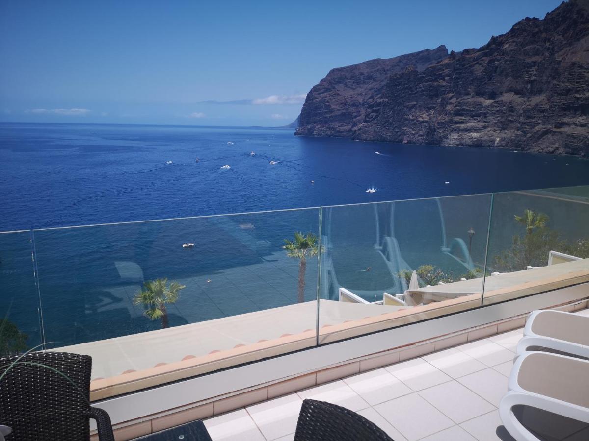 Magnificent Apt. With Sea View, Cliff & Marina Apartman Santiago del Teide Kültér fotó