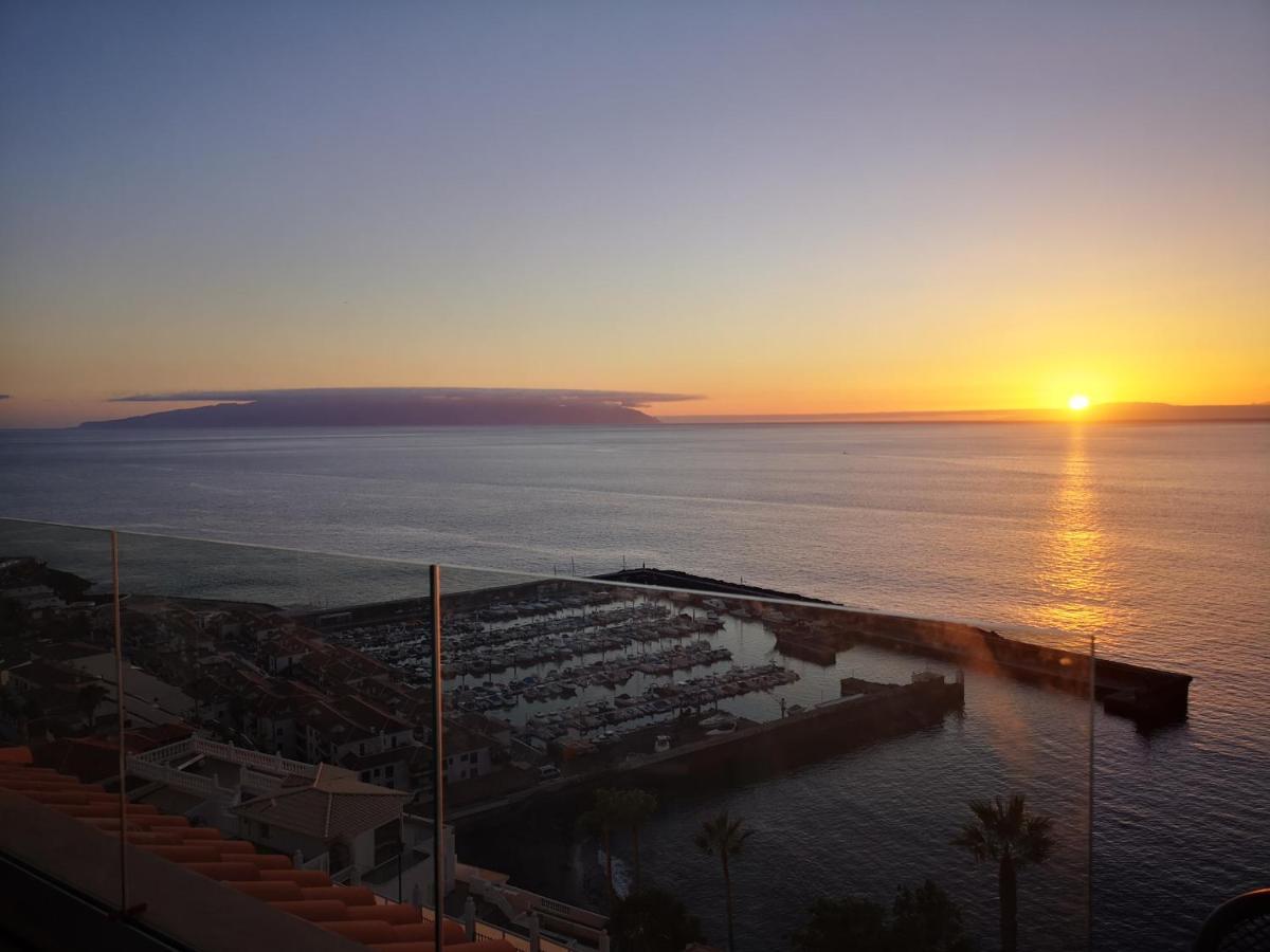 Magnificent Apt. With Sea View, Cliff & Marina Apartman Santiago del Teide Kültér fotó