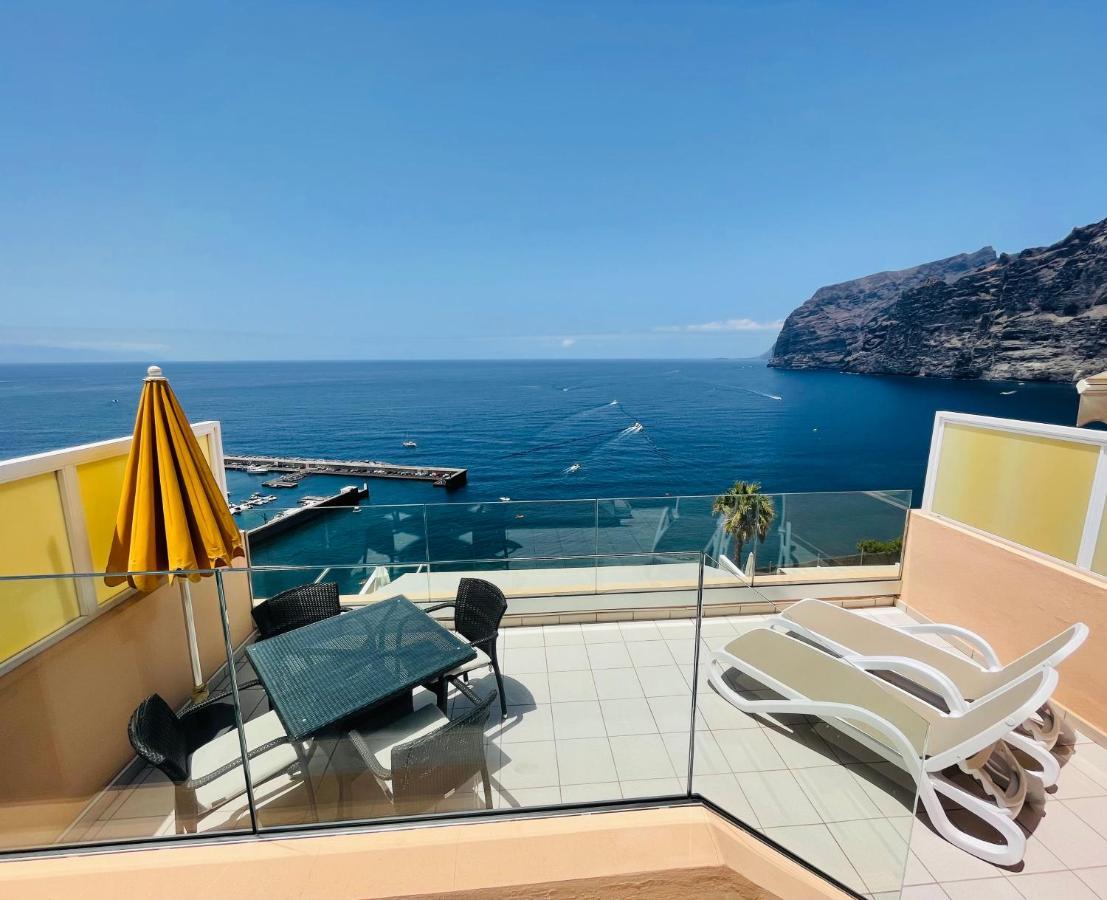 Magnificent Apt. With Sea View, Cliff & Marina Santiago del Teide Kültér fotó