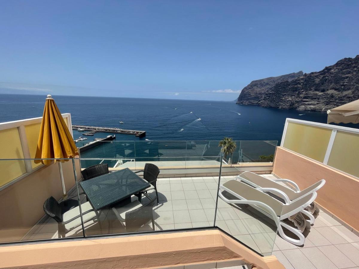 Magnificent Apt. With Sea View, Cliff & Marina Santiago del Teide Kültér fotó