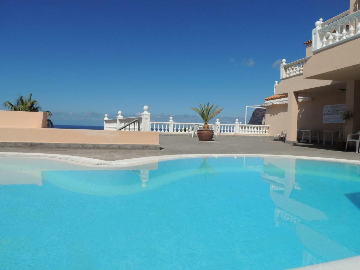 Magnificent Apt. With Sea View, Cliff & Marina Apartman Santiago del Teide Kültér fotó