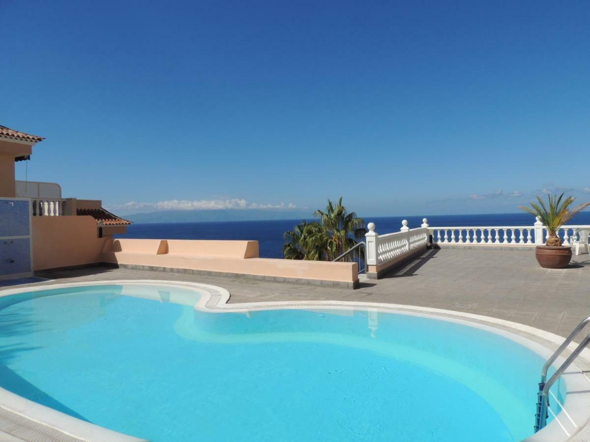 Magnificent Apt. With Sea View, Cliff & Marina Apartman Santiago del Teide Kültér fotó